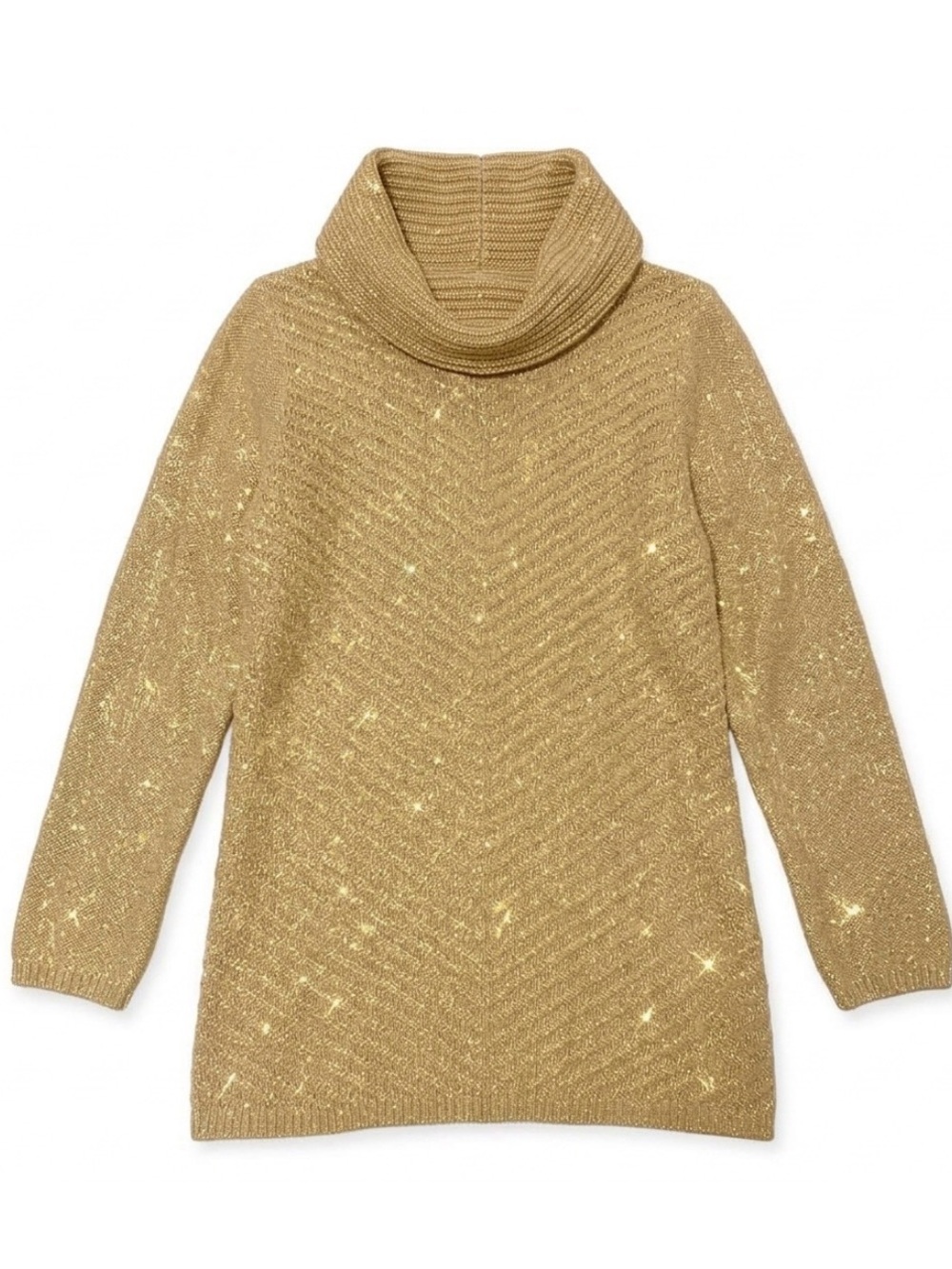 Metallic Gold Thread Sweater by Style & Co